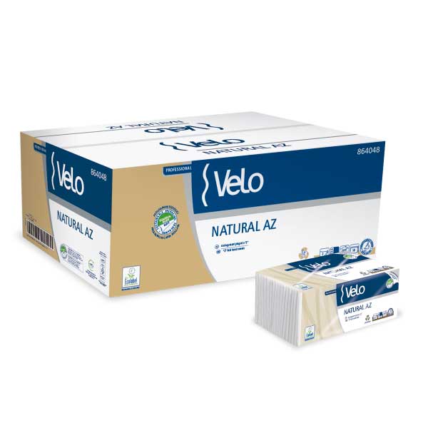 ASCIUGAMANO PIEGATO A Z NATURAL PZ. 3960