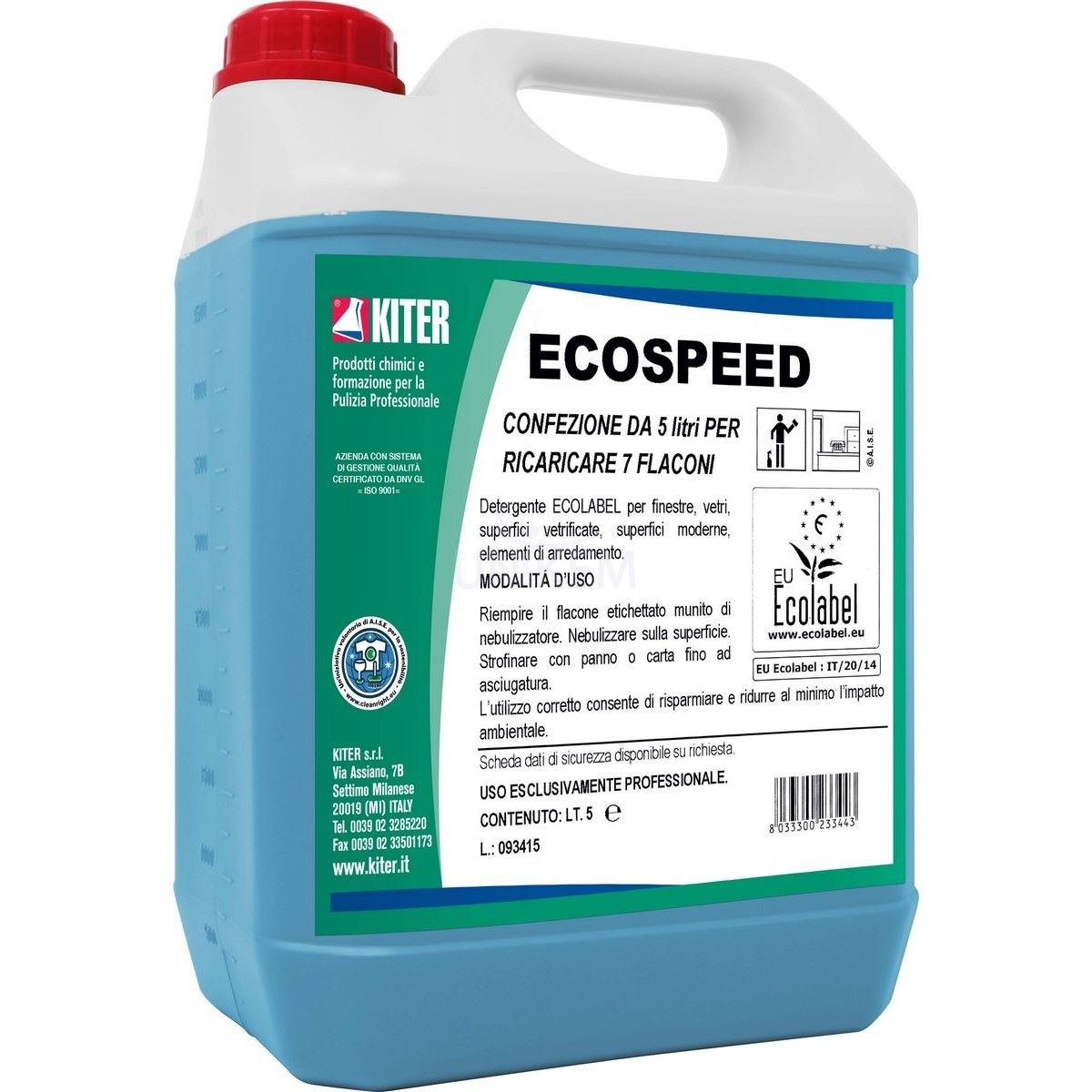 ECOSPEED tanica lt. 5