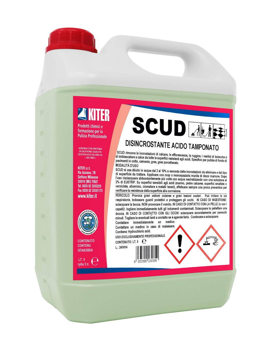 SCUD tanica lt. 5